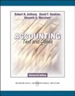 Accounting : text and cases - Begagnad bok